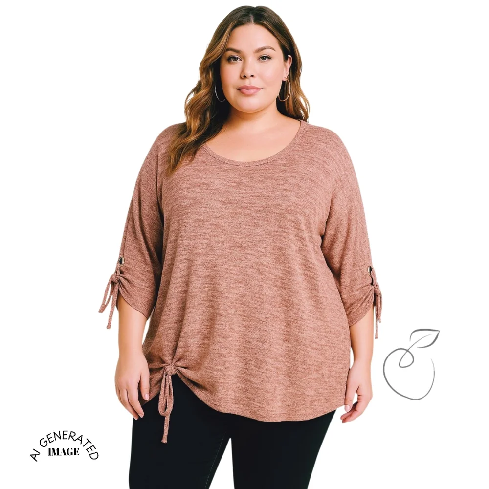 SIGNATURE STUDIO PLUS SIZE CASUAL TOP 3X - Picture 12 of 12